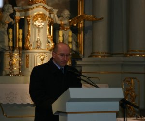 Odsłonięcie Tablicy Pamiątkowej poświęconej Odsłonięcie Tablicy Pamiątkowej poświęconej