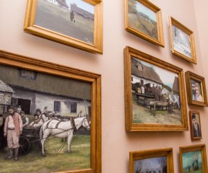 WYSTAWA CZASOWA POD TYTUŁEM "TWÓRCZOŚĆ PLASTYCZNA WOJCIECHA BOGUCKIEGO Z CIECHANOWCA"