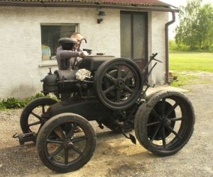 ciągnik LANZ HL 12 z 1925 r