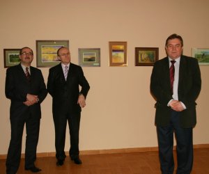 Otwarcie wystawy „Z pastelowego pamiętnika prof. Tomasza Motyla” Otwarcie wystawy „Z pastelowego pamiętnika prof. Tomasza Motyla”