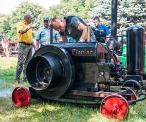 Odrestaurowane silniki stacjonarne w Muzeum Rolnictwa w Ciechanowcu Odrestaurowane silniki stacjonarne w Muzeum Rolnictwa w Ciechanowcu