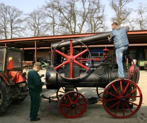 Niecodzienny zabytek w Muzeum Rolnictwa im. ks. Krzysztofa Kluka w Ciechanowcu