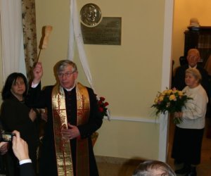 Odsłonięcie Tablicy Pamiątkowej poświęconej Odsłonięcie Tablicy Pamiątkowej poświęconej