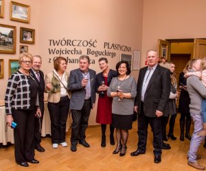 WYSTAWA CZASOWA POD TYTUŁEM "TWÓRCZOŚĆ PLASTYCZNA WOJCIECHA BOGUCKIEGO Z CIECHANOWCA"