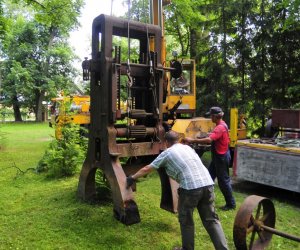 Zabytkowy tartak w Muzeum Zabytkowy tartak w Muzeum