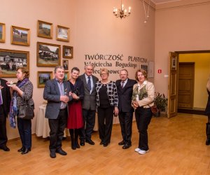 WYSTAWA CZASOWA POD TYTUŁEM "TWÓRCZOŚĆ PLASTYCZNA WOJCIECHA BOGUCKIEGO Z CIECHANOWCA"