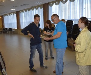 Delegacja pracowników Muzeum Rolnictwa w Ciechanowcu Delegacja pracowników Muzeum Rolnictwa w Ciechanowcu