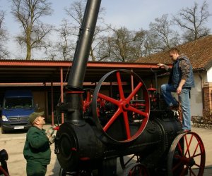 Niecodzienny zabytek w Muzeum Rolnictwa im. ks. Krzysztofa Kluka w Ciechanowcu Niecodzienny zabytek w Muzeum Rolnictwa im. ks. Krzysztofa Kluka w Ciechanowcu