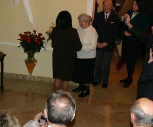 Odsłonięcie Tablicy Pamiątkowej poświęconej Odsłonięcie Tablicy Pamiątkowej poświęconej