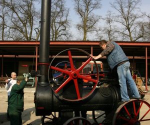 Niecodzienny zabytek w Muzeum Rolnictwa im. ks. Krzysztofa Kluka w Ciechanowcu