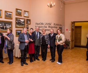 WYSTAWA CZASOWA POD TYTUŁEM "TWÓRCZOŚĆ PLASTYCZNA WOJCIECHA BOGUCKIEGO Z CIECHANOWCA"