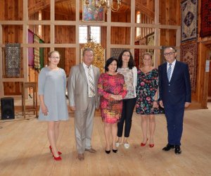 Wystawa w Mińsku (Białoruś) - „Dywany dwuosnowowe ze zbiorów Muzeum Rolnictwa im. ks. Krzysztofa Kluka w Ciechanowcu”