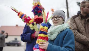 Podsumowanie XX Konkursu na Wykonanie Palmy Wielkanocnej  oraz uroczystości Niedzieli Palmowej w Ciechanowcu