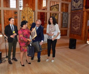 Wystawa w Mińsku (Białoruś) - „Dywany dwuosnowowe ze zbiorów Muzeum Rolnictwa im. ks. Krzysztofa Kluka w Ciechanowcu”