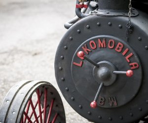 Nietypowa lokomobila w zbiorach Muzeum Rolnictwa w Ciechanowcu