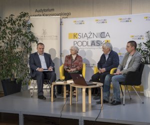 Spotkanie promocyjne w Książnicy Podlaskiej w Białymstoku Spotkanie promocyjne w Książnicy Podlaskiej w Białymstoku