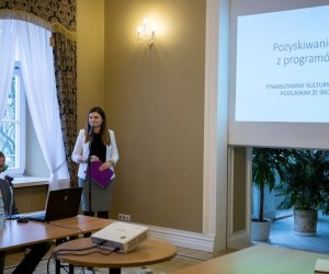 Spotkanie szkoleniowe dyrektorów i pracowników instytucji kultury województwa podlaskiego w Muzeum Rolnictwa im. ks. Krzysztofa Kluka w Ciechanowcu 14-15 listopada 2019 r.