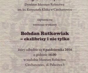 Wernisaż wystawy "Bohdan Rutkowiak - Ekslibrisy i nie tylko" Wernisaż wystawy "Bohdan Rutkowiak - Ekslibrisy i nie tylko"