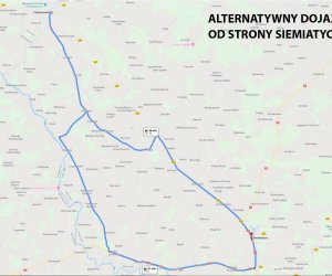 XXI Podlaskie Święto Chleba - dojazdy, parkingi, plan sytuacyjny