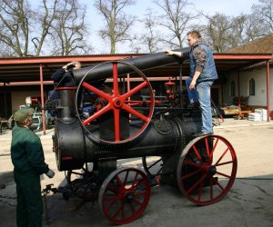 Niecodzienny zabytek w Muzeum Rolnictwa im. ks. Krzysztofa Kluka w Ciechanowcu