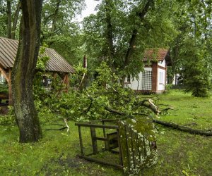 Nawałnica w ciechanowieckim muzeum